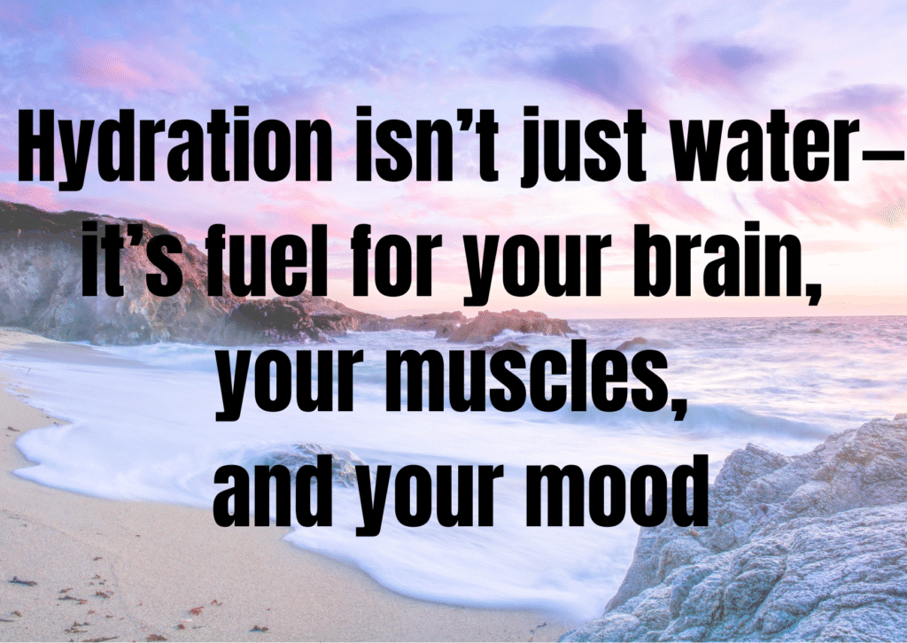 Benefits of hydration