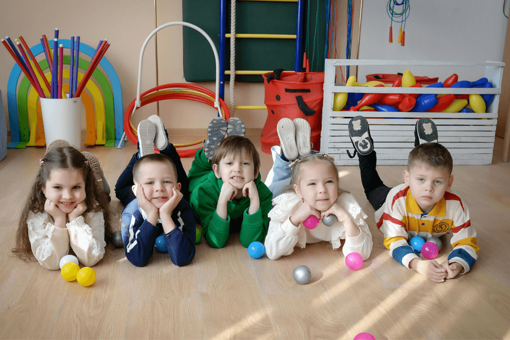 Infographic showing benefits of healthy eating habits for children